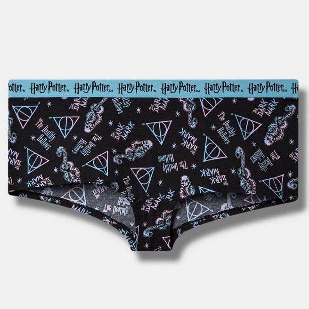 ❤️NWT TORRID HARRY POTTER HOGWARTS BOYSHORT PANTY - PLUS SIZE PANTIES 4X